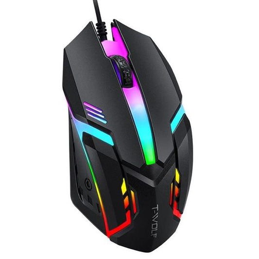 Mouse Gamer Com Led